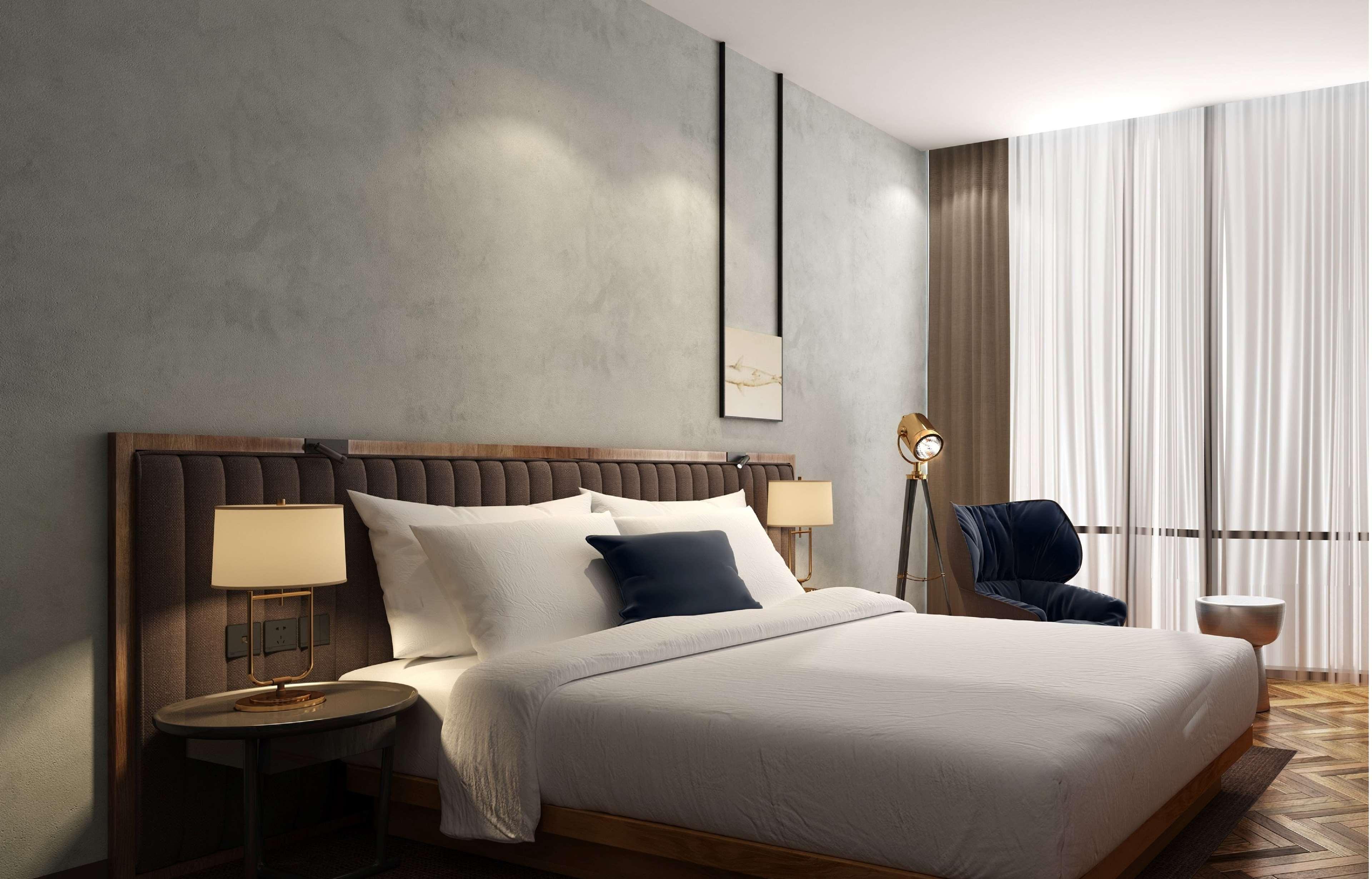 فندق ووحدات دبل تري من هيلتون دبي إم سكوير المظهر الخارجي الصورة A bedroom