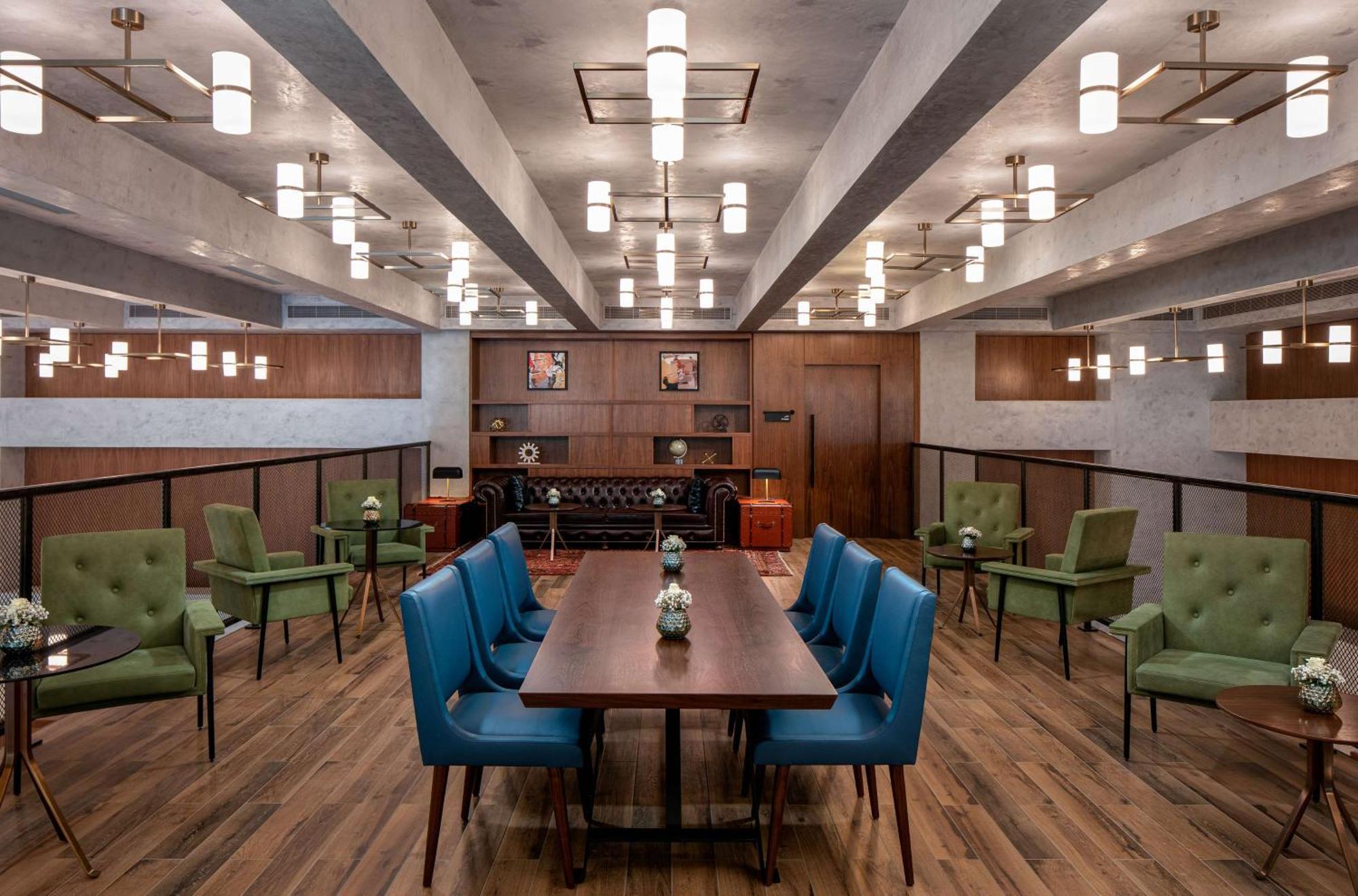 فندق ووحدات دبل تري من هيلتون دبي إم سكوير المظهر الخارجي الصورة The lounge at the airport