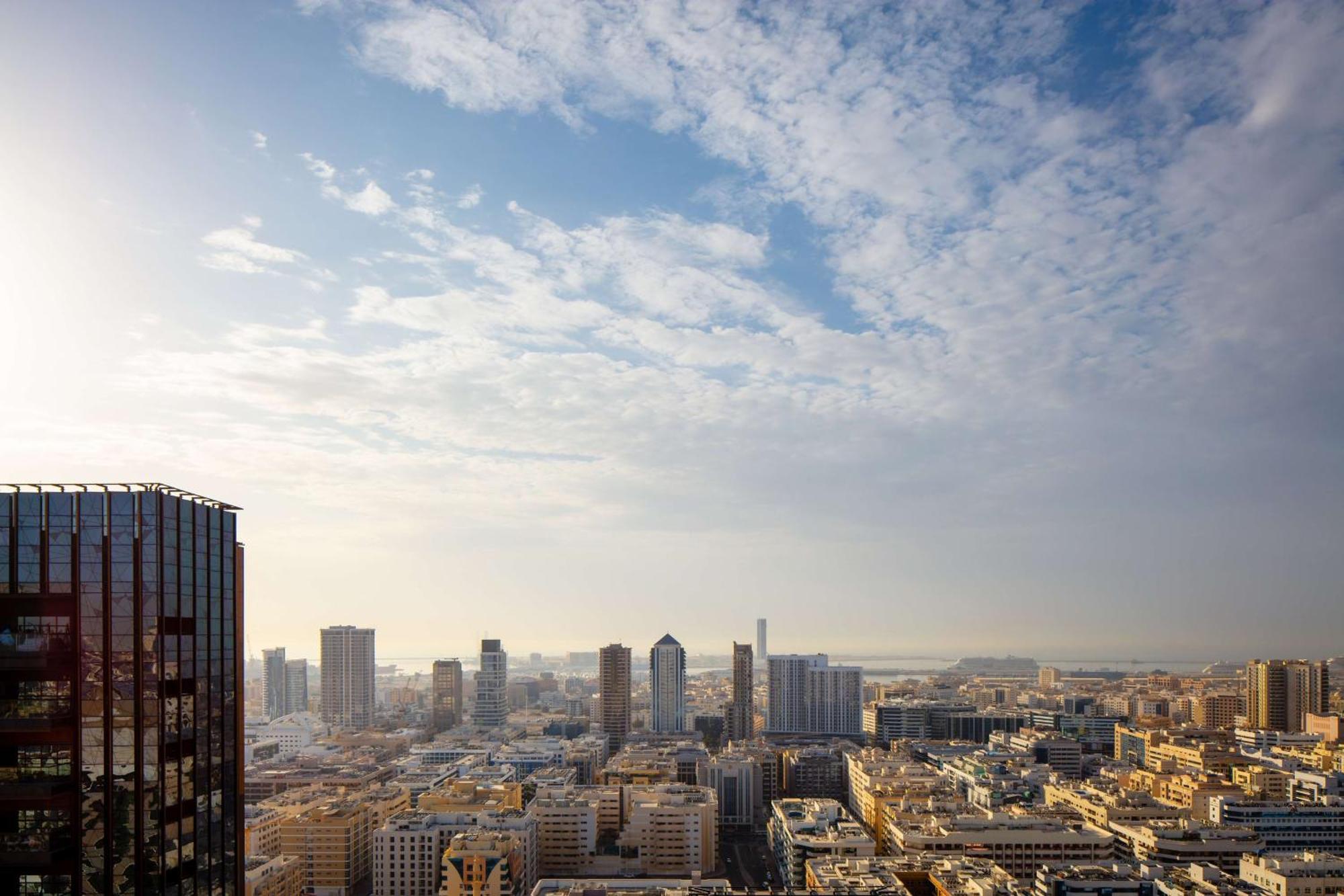 فندق ووحدات دبل تري من هيلتون دبي إم سكوير المظهر الخارجي الصورة View of the city