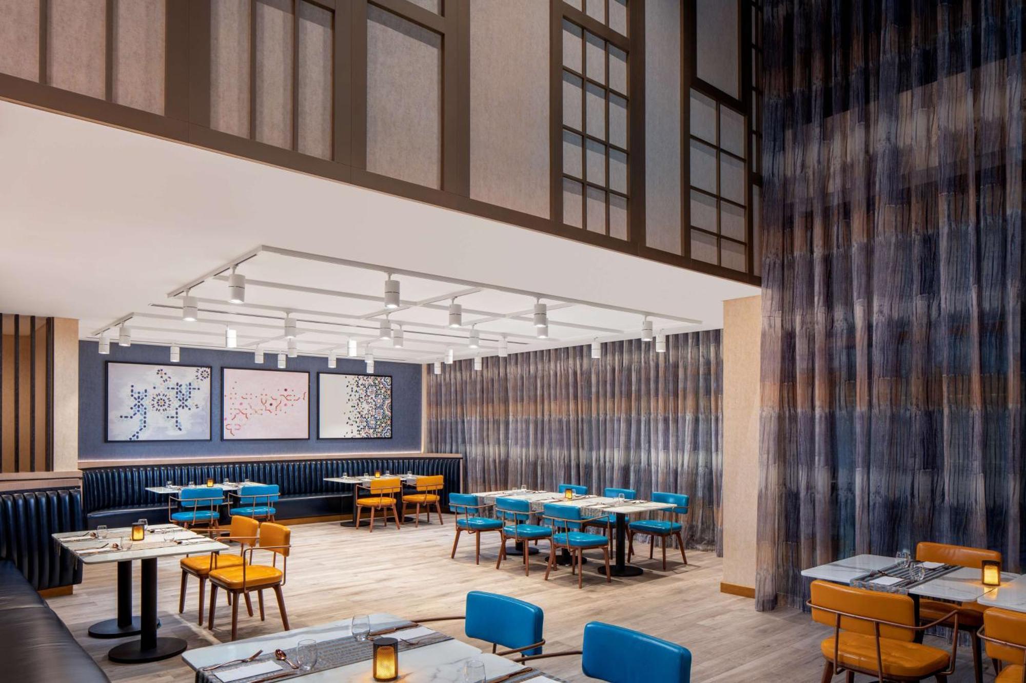 فندق ووحدات دبل تري من هيلتون دبي إم سكوير المظهر الخارجي الصورة The restaurant